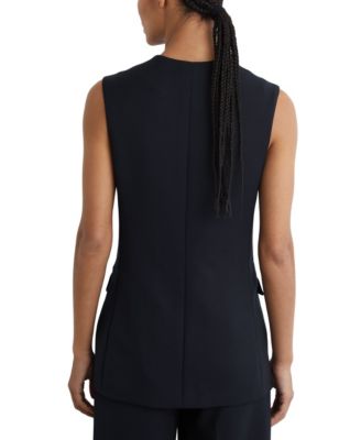 Women's Button-Through Longline Waistcoat