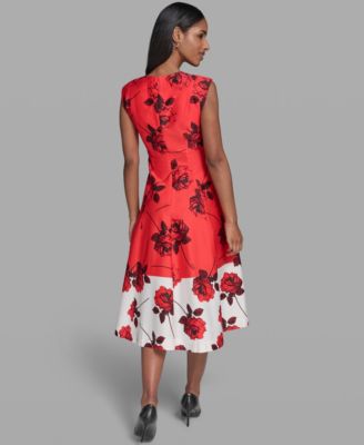 red dress girl Audrey Girl's Dress in Red – Classic Girl