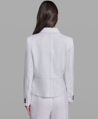 Women's Pocket Detail Collared Jacket