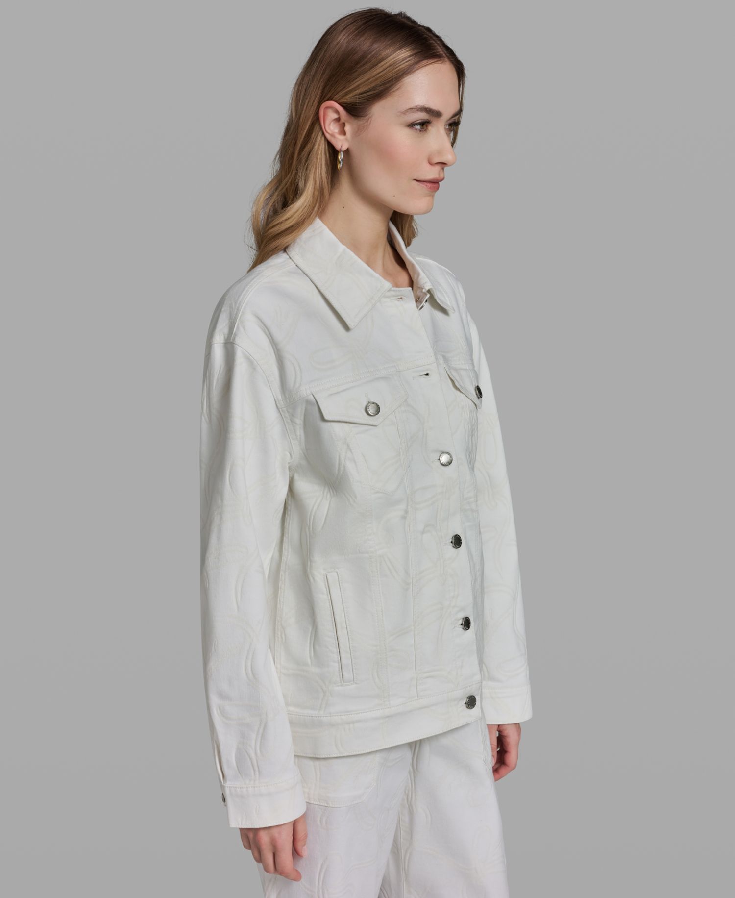 Women's Long-Sleeve Collared Jacket