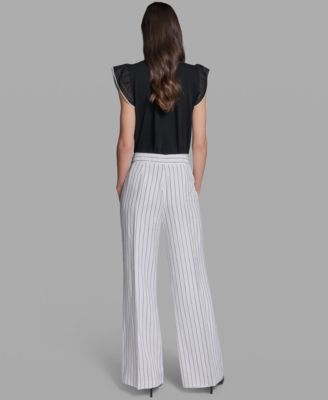 Women's Striped Sailor Pants
