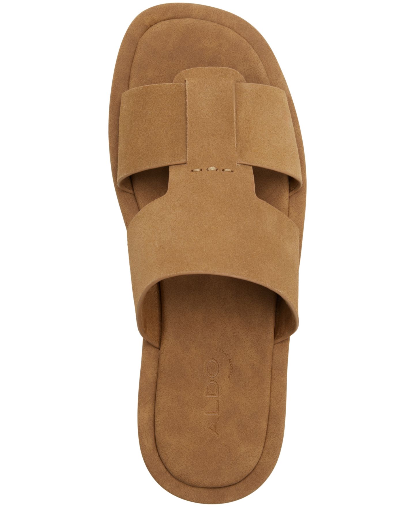Мужские сандалии ALDO Slip-On Josep, цвет: Светлый коричневый — фото 4