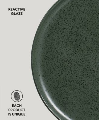 Stoneware Buffet Dinner Plates, Set of 6