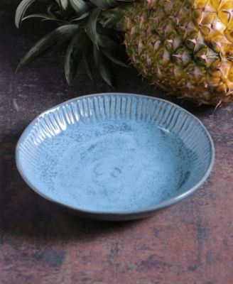 Stoneware Linhas Salad Bowls, Set of 6