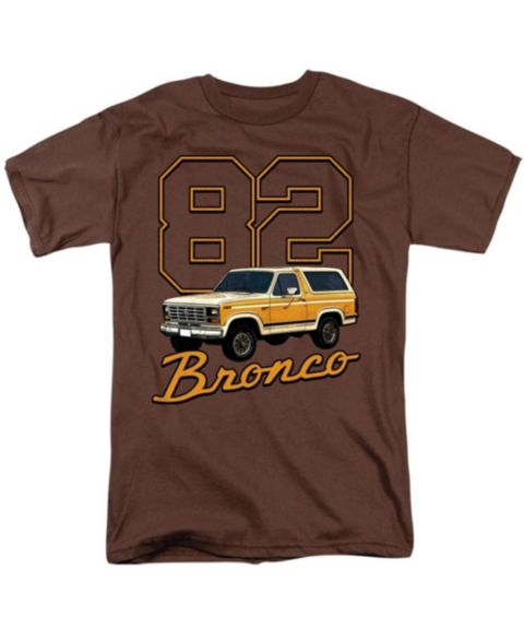 Мужская футболка Logovision Ford Bronco 82 Bronco, цвет: Кофейный