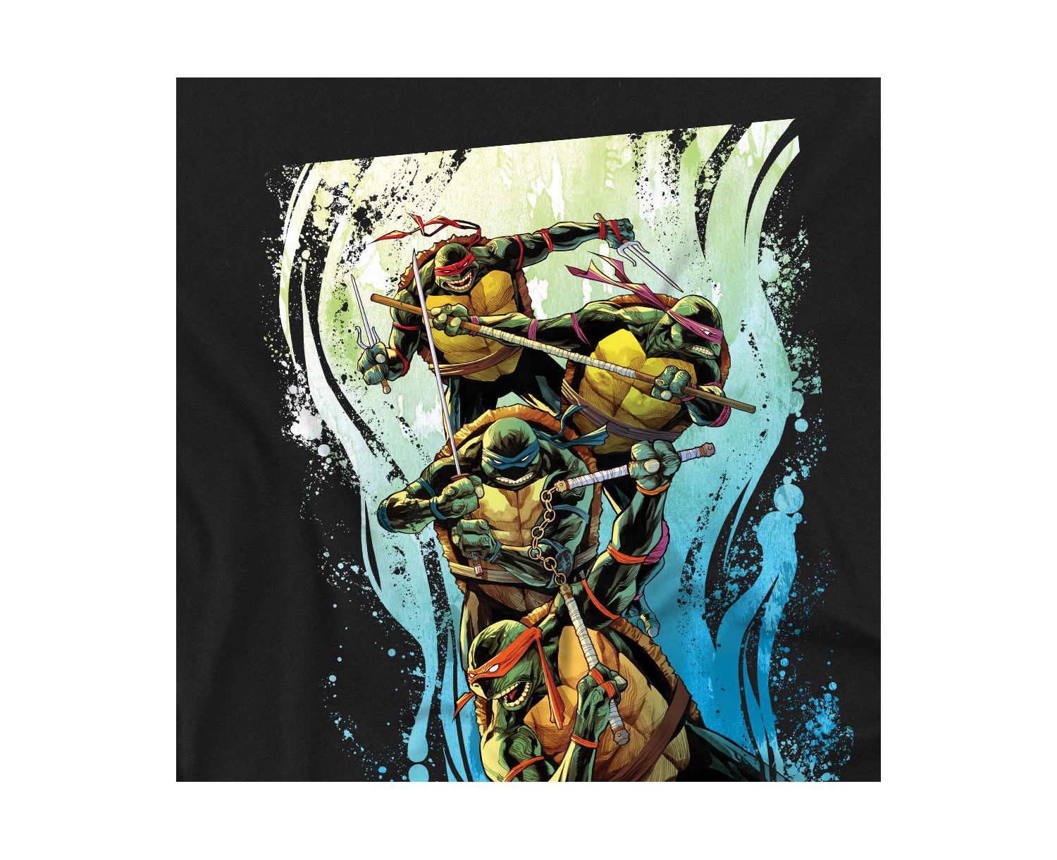 Men's TMNT Cool Rainbow Warriors T-Shirt