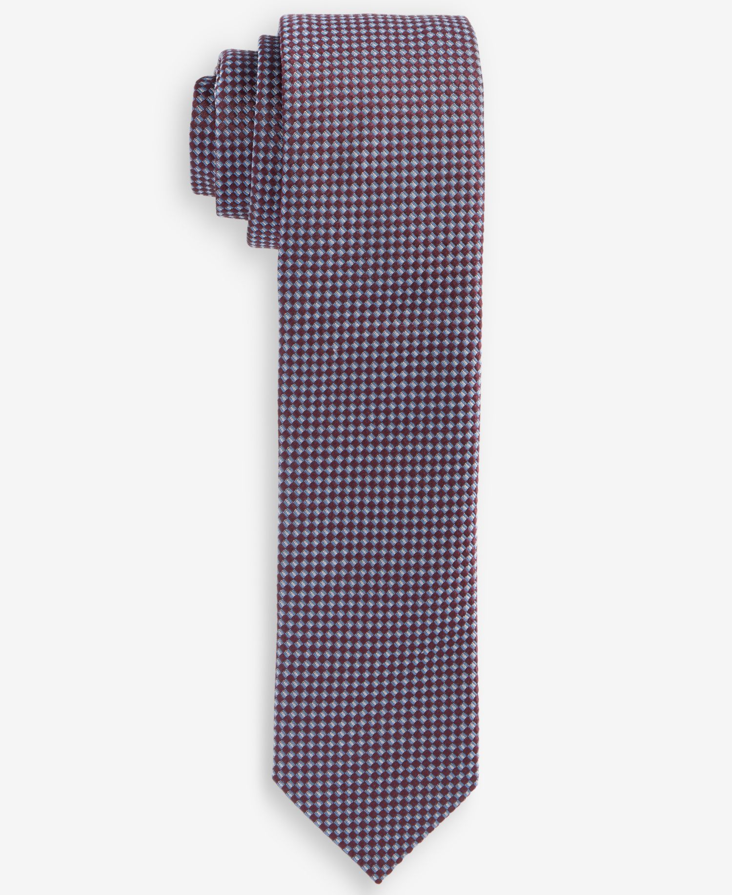 Men's Neat Skinny Silk Tie