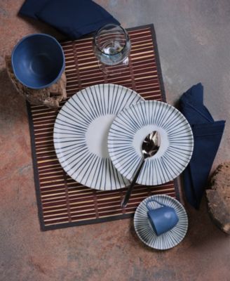 Elemento Stoneware Dinner Plates, Set of 6