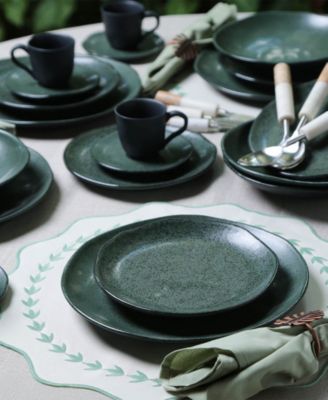 Stoneware Dessert Plates, Set of 6