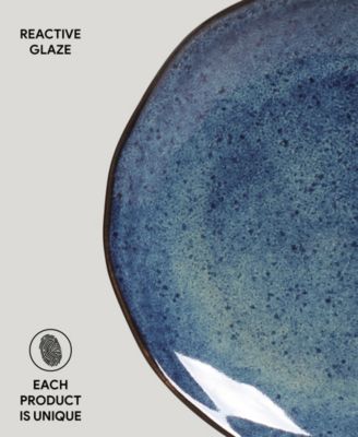 Stoneware Dessert Plates, Set of 6