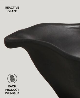 Stoneware Teardrops, Set of 6