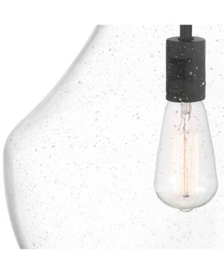 Possini Euro Stephanie Seeded Glass Pendant Light