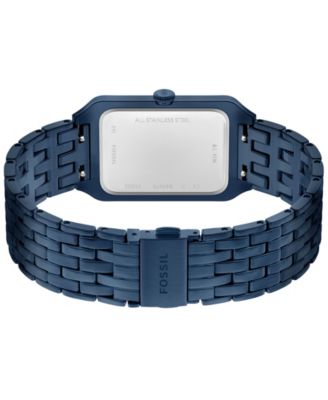 Women's Raquel Three-Hand Navy Stainless Steel Watch 26mm