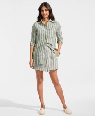 Women's Linen Above the Knee Skort