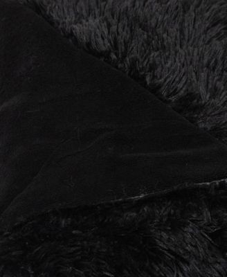 Ultra Soft Faux Fur Reversible Throw, 60" x 70"