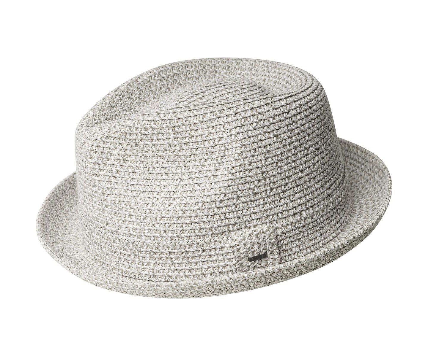 Мужской головной убор Bailey 1922 Billy Braided Trilby Hat, цвет: Пепельный — фото 1