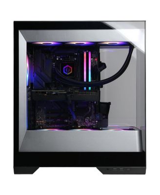 Gamer Supreme Liquid Cooled Gaming Desktop Computer, AMD Ryzen 9 9900X 4.4GHz, 32GB RAM, 2TB SSD, NVIDIA GeForce RTX 5070 12GB, Windows