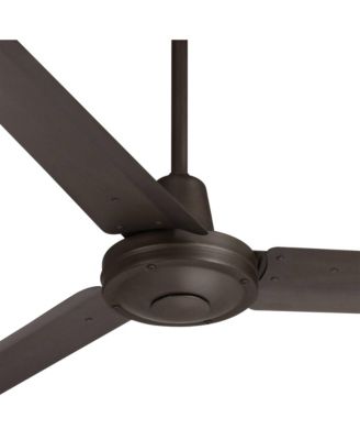 60" Turbina DC Bronze Ceiling Fan with 18" Downrod