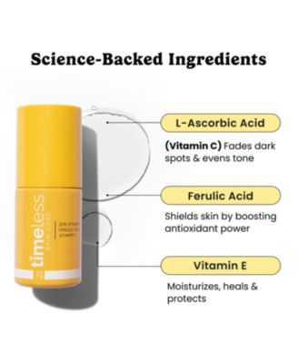 Timeless Skin Care 20% Vitamin C + E Ferulic Acid Serum - Macy's
