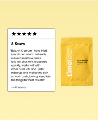 20% Vitamin C + E Ferulic Acid Serum Single Use Pouches