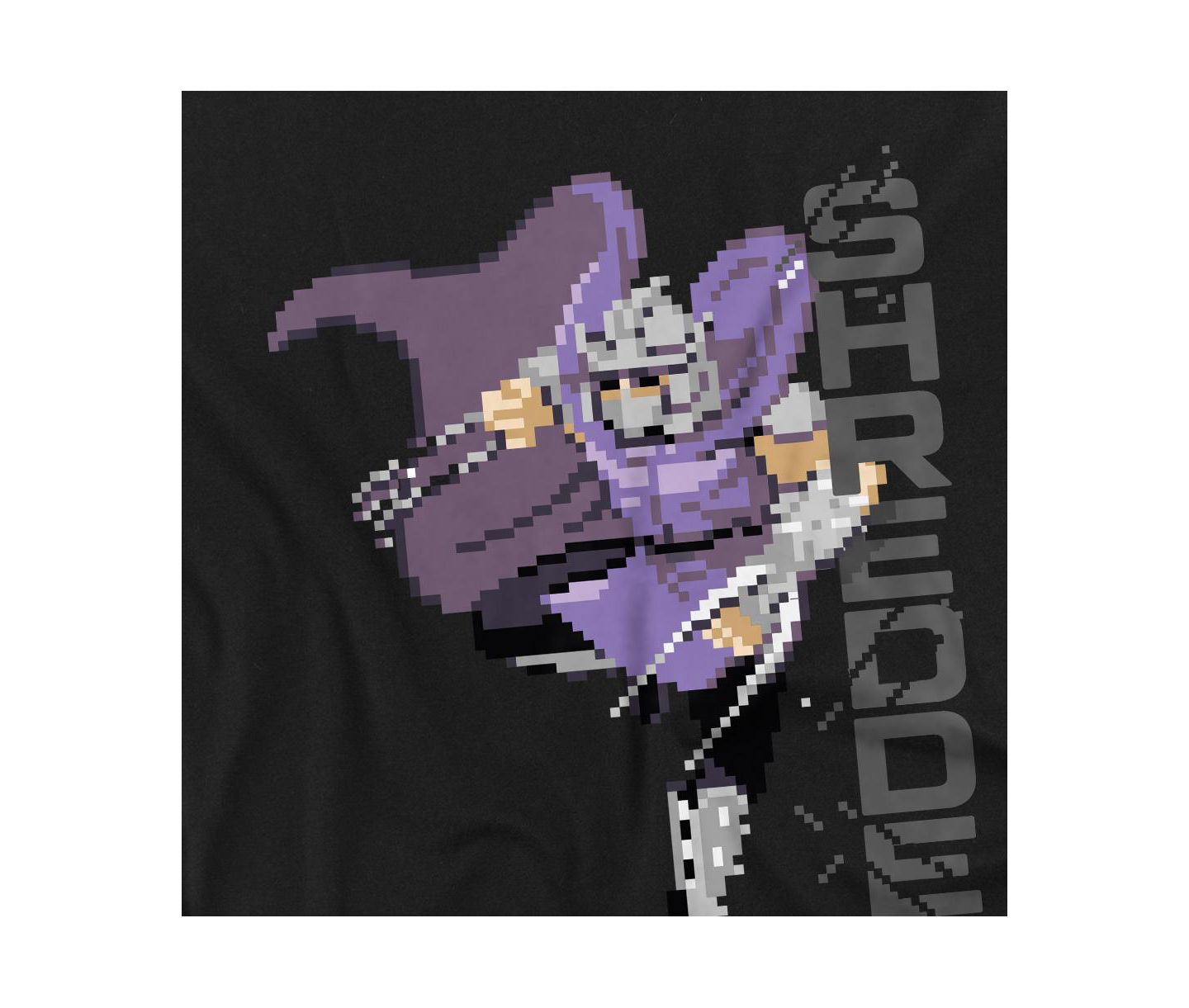 Мужская футболка Logovision Tmnt Retro Arcade Shredder, цвет: Чёрный — фото 2