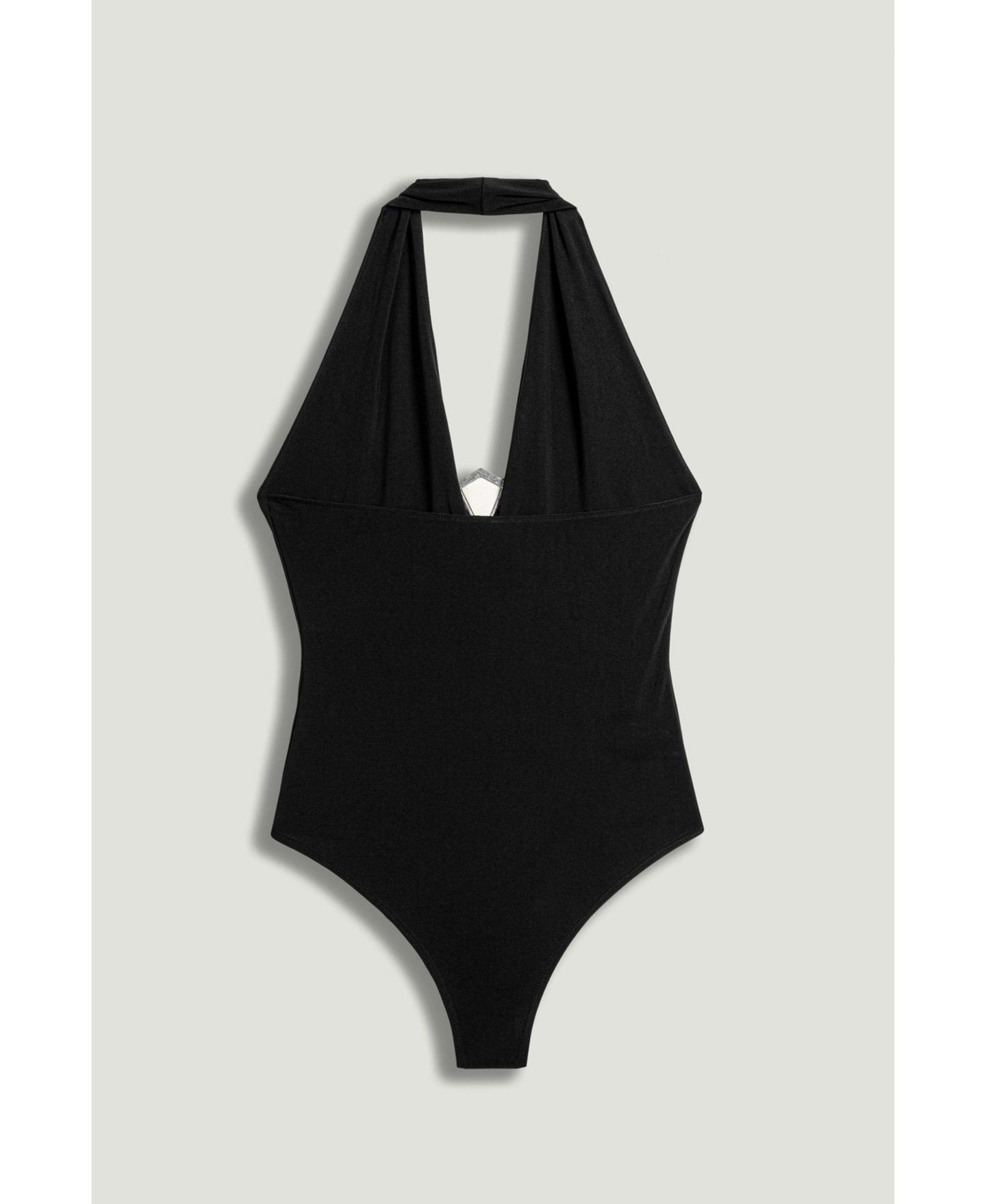Женская блузка NOCTURNE Halter Deep V — фото 6