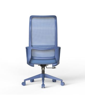 Home Office Desk Chair Featuring Breathable Mesh High Back, Adjustable Lumbar Support and Soft Foam Cushion for Study Room