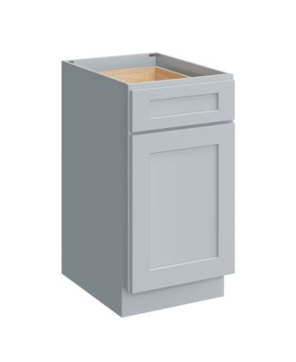18" Single Base Cabinet with Full Overlay HDF Door and Dovetail Drawer