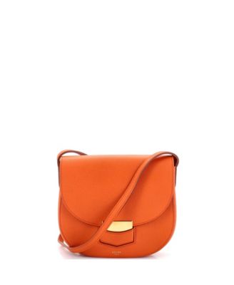 Small Trotteur Crossbody Bag Grainy Leather
