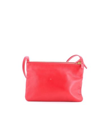Small Trio Crossbody Bag Leather