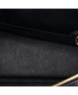 Medium Trapeze Bag Leather and Felt