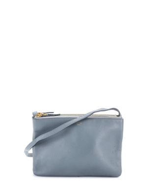 Small Trio Crossbody Bag Leather