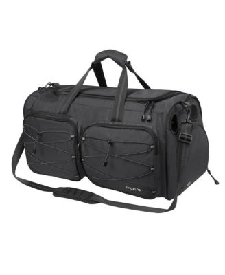 Unisex Large Capacity Baseball Duffle Bag with Shoe Compartment