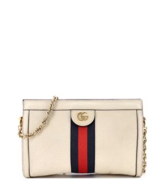 Small Ophidia Chain Shoulder Bag Leather
