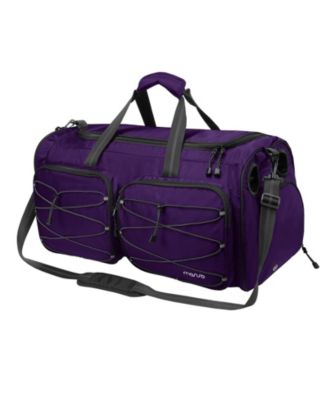 Unisex Large Capacity Baseball Duffle Bag with Shoe Compartment