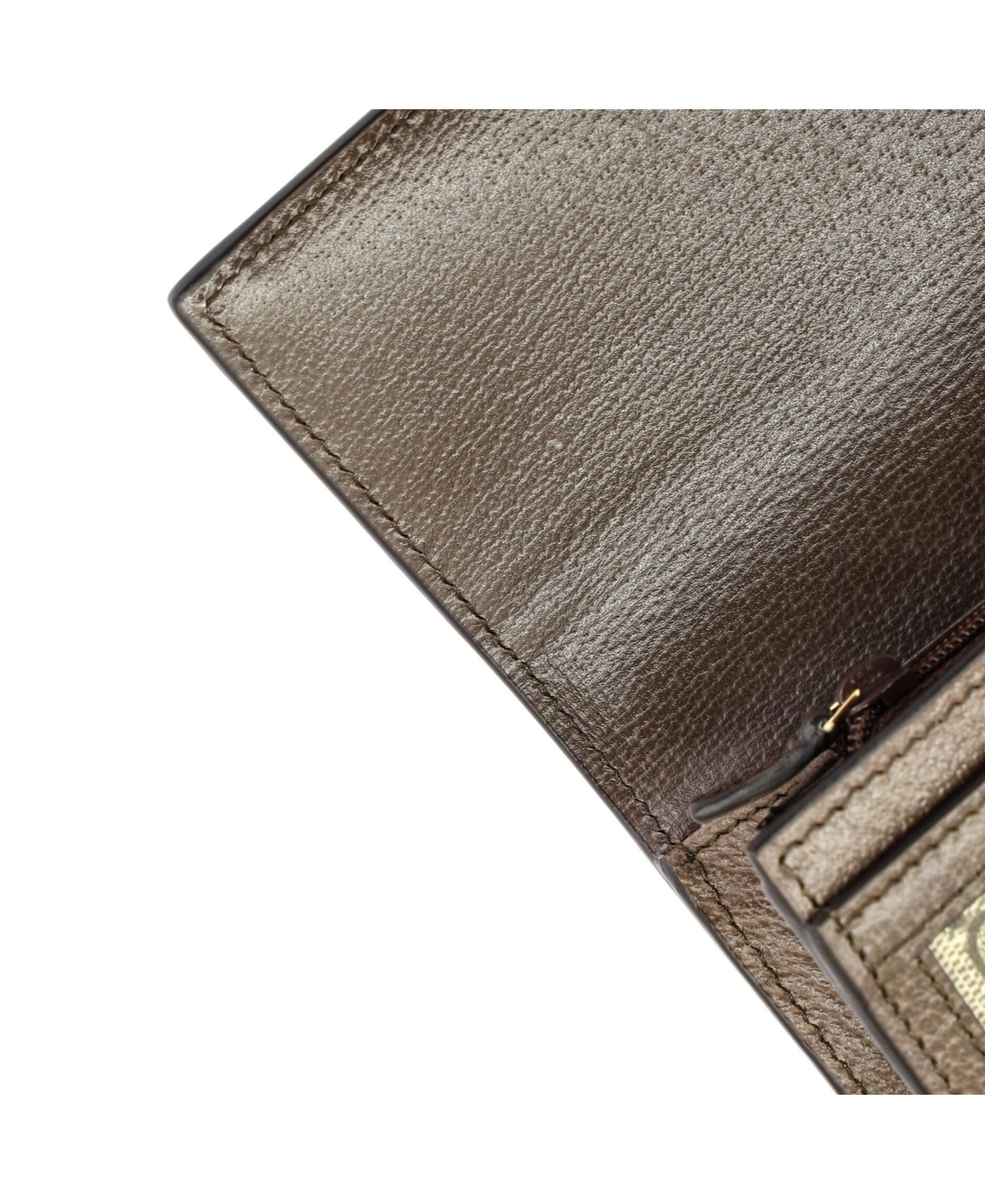 Pre-Owned Gucci Ophidia Continental Wallet Gg Coated Canvas