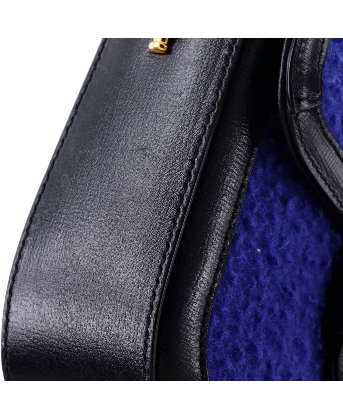 Pre-Owned Gucci Mini Horsebit 1955 Shoulder Bag Wool