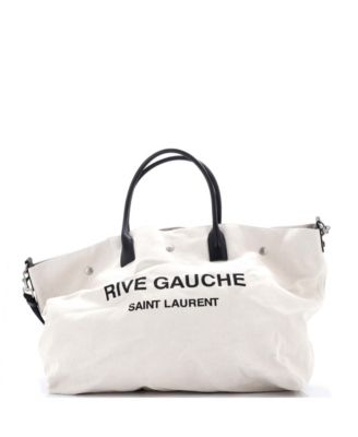Maxi Rive Gauche Shopper Tote Canvas