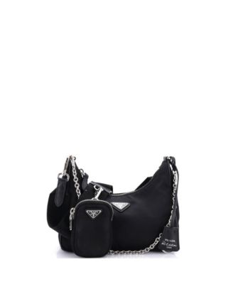 Small Re-Edition 2005 Shoulder Bag Tessuto