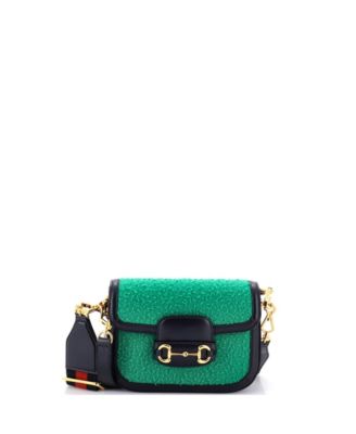 Mini Horsebit 1955 Shoulder Bag Wool