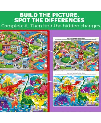 Magnetic Puzzles for Kids Ages 4-6 - 100 PCS Magnetic Puzzle Book for Toddlers 3-5