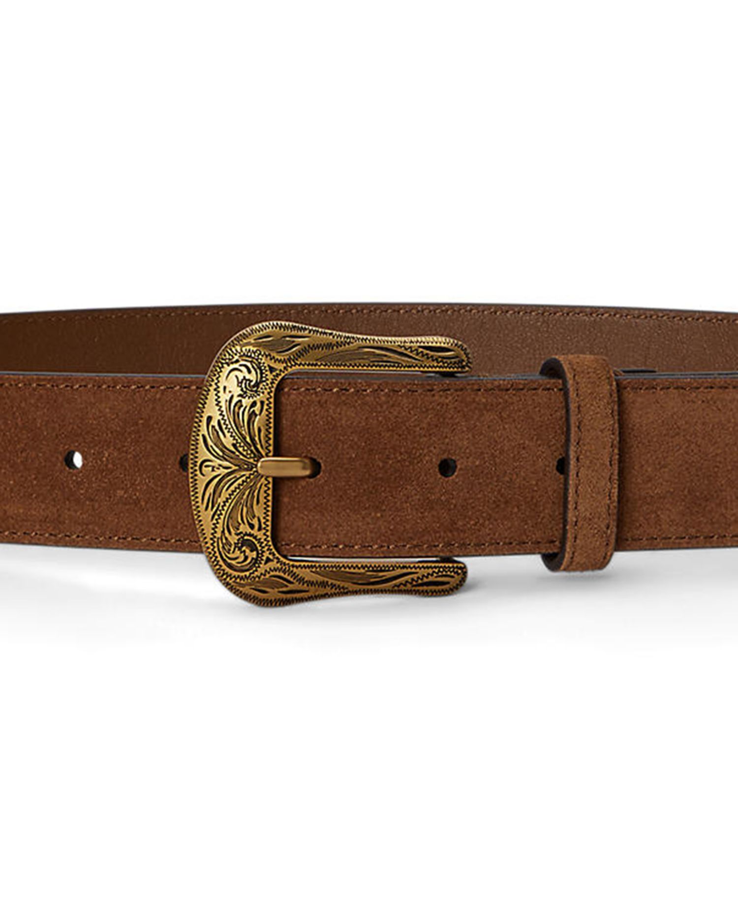 Suede Western Belt