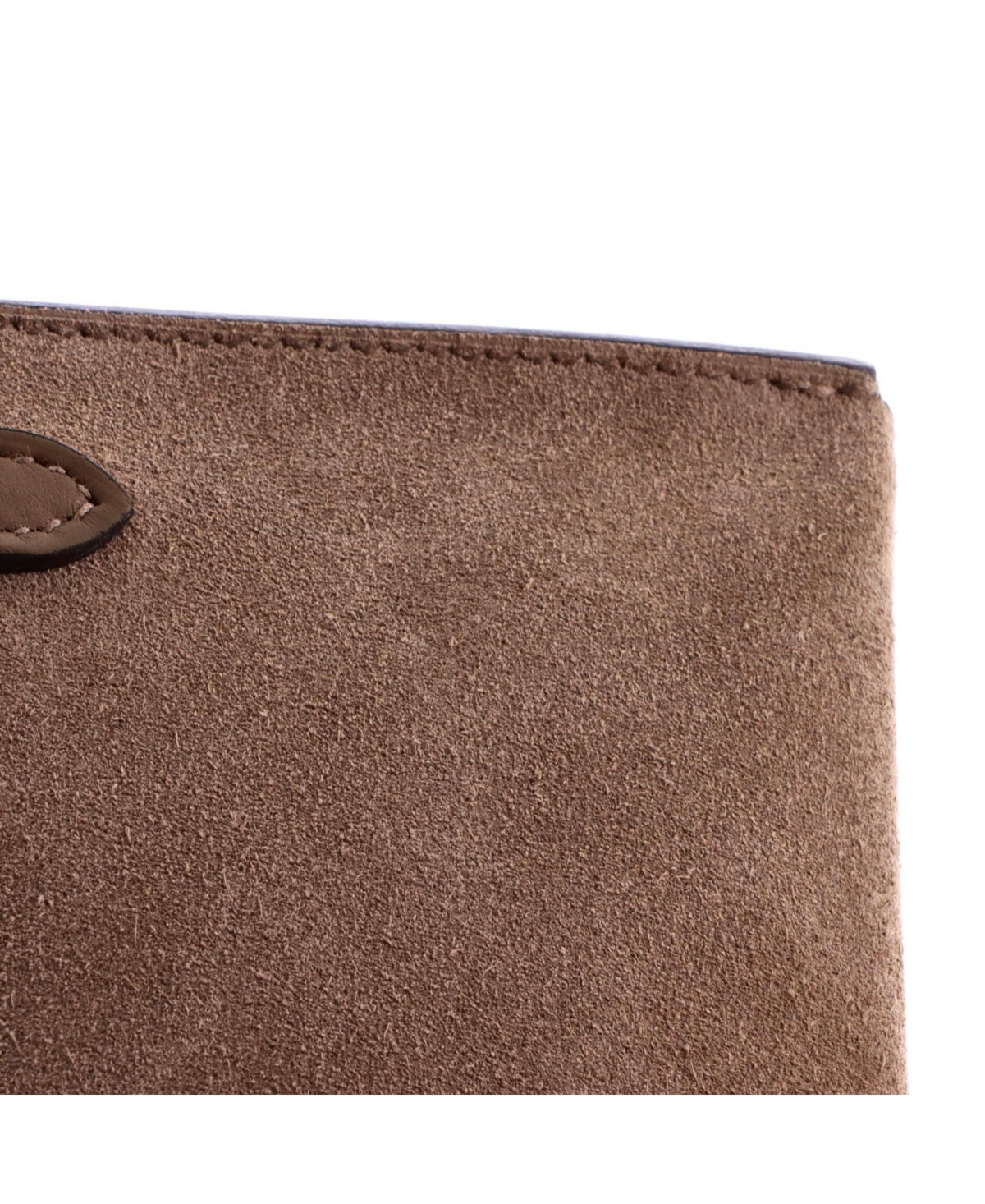 Pre-Owned HERMES Hermesnap Wallet Bag Grizzly and Swift