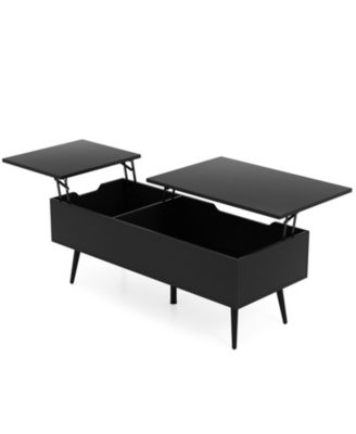 47 in Lift Top Coffee Table with Hidden Storage Compartments