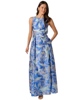 knitted see through dress SHEER DELIGHT METALLIC KNIT MAXI DRESS  AKIRA