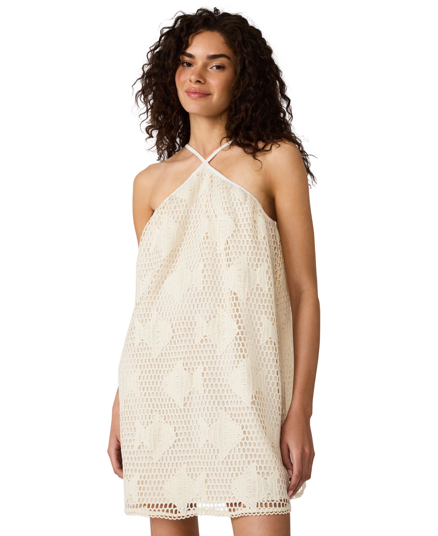 Women's Petunia Halter Neck Mini Dress