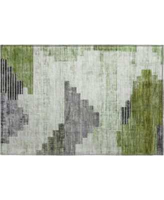 Mayfield Machine Washable AMF1829 1'8" x 2'6" Area Rug