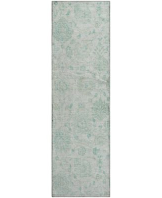 Mayfield Machine Washable AMF1833 2'3" x 7'6" Runner Area Rug