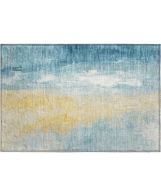 Mayfield Machine Washable AMF1844 1'8" x 2'6" Area Rug