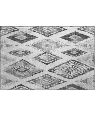 Mayfield Machine Washable AMF1861 1'8" x 2'6" Area Rug